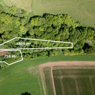 Prodej stavební parcely 2 559 m² Třebařov