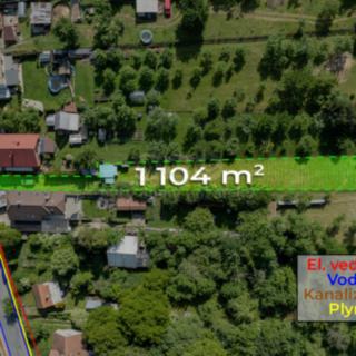 Prodej stavební parcely 1 104 m² Loučka