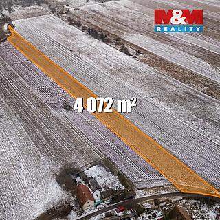 Prodej stavební parcely 4072 m&sup2; Chodouny