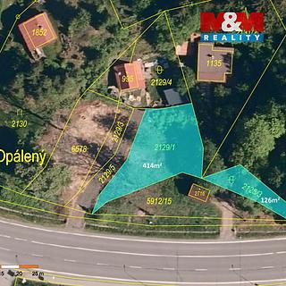 Prodej zahrady 580 m&sup2; Horní Bečva