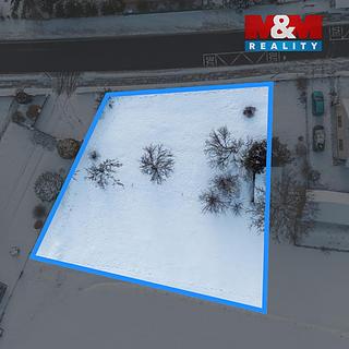 Prodej stavební parcely 980 m&sup2; Ostřetín