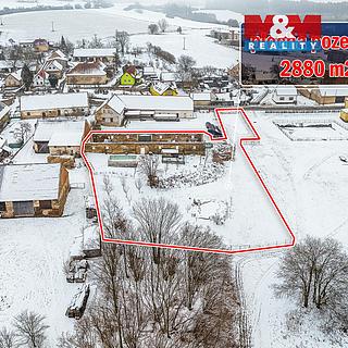 Prodej stavební parcely 2880 m&sup2; Pertoltice