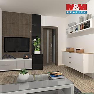 Pronájem bytu 1+1 43 m&sup2; Lovosice