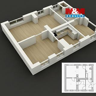 Prodej bytu 2+1 72 m&sup2; Hejnice