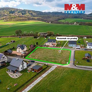 Prodej stavební parcely 2192 m&sup2; Horní Habartice