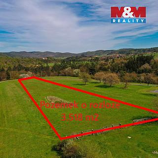 Prodej stavební parcely 3518 m&sup2; Hradiště