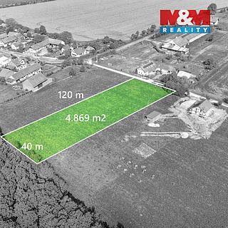 Prodej stavební parcely 4869 m&sup2; Kratonohy