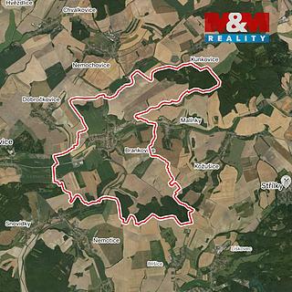 Prodej zemědělské půdy 2004 m&sup2; Brankovice