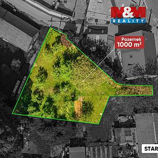 Prodej stavební parcely 1000 m&sup2; Ostrava