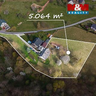 Prodej stavební parcely 5064 m&sup2; Nekoř