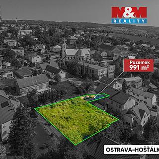 Prodej stavební parcely 991 m&sup2; Ostrava