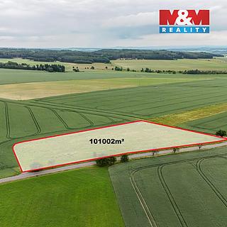 Prodej zemědělské půdy 101002 m&sup2; Ostrov u Bezdružic