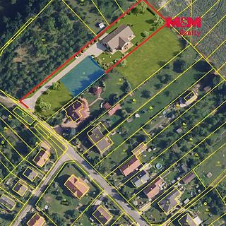 Prodej stavební parcely 1608 m&sup2; Přerov