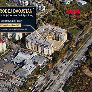 Prodej garáže 26 m&sup2; Brno