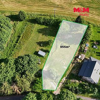 Prodej stavební parcely 955 m&sup2; Tachov