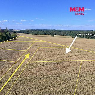Prodej stavební parcely 830 m&sup2; Čimelice