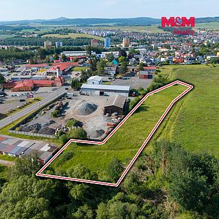 Prodej komerčního pozemku 5234 m&sup2; Tachov