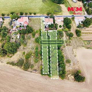 Prodej zahrady 1843 m&sup2; Pavlovice u Kojetína