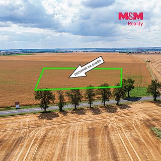 Prodej zahrady 4838 m&sup2; Martiněves