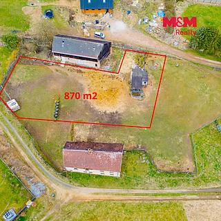 Prodej stavební parcely 870 m&sup2; Toužim