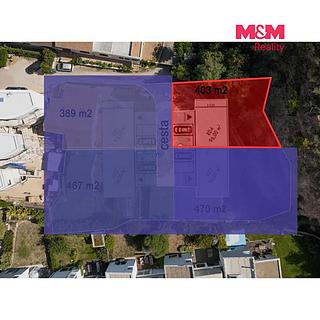 Prodej stavební parcely 470 m&sup2; Brno