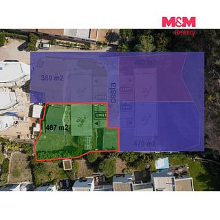 Prodej stavební parcely 467 m&sup2; Brno