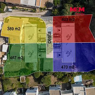 Prodej stavební parcely 1842 m&sup2; Brno