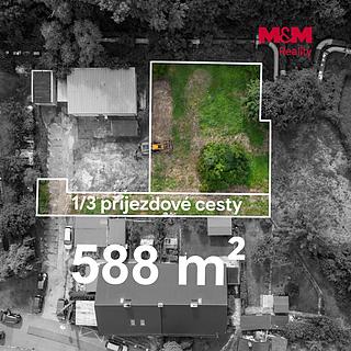 Prodej stavební parcely 588 m&sup2; Ostrava
