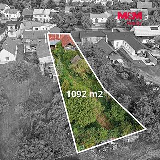 Prodej stavební parcely 1092 m&sup2; Prusinovice