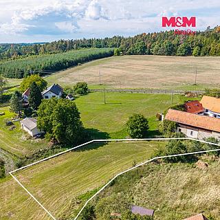 Prodej stavební parcely 1256 m&sup2; Hrazany
