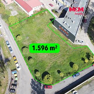Prodej komerčního pozemku 1596 m&sup2; Karviná