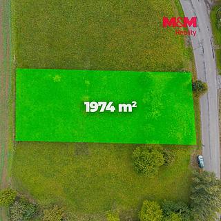 Prodej stavební parcely 1974 m&sup2; České Heřmanice