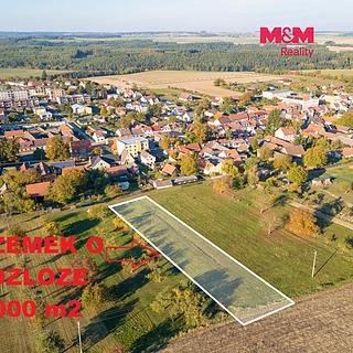 Prodej zahrady 2000 m&sup2; Kožlany