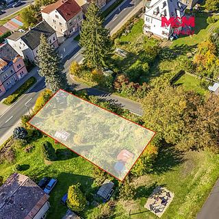 Prodej stavební parcely 662 m&sup2; Kraslice