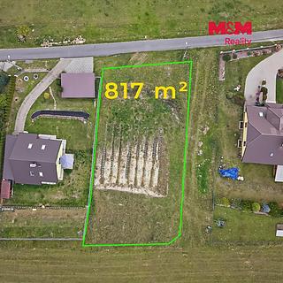 Prodej stavební parcely 817 m&sup2; Jakubovice