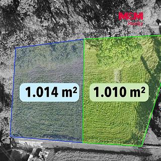 Prodej stavební parcely 1009 m&sup2; Havířov