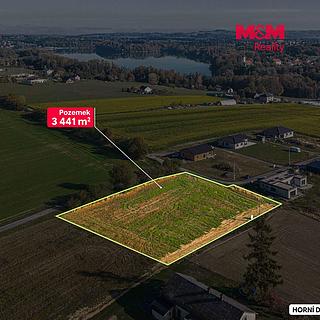 Prodej stavební parcely 3441 m&sup2; Horní Domaslavice