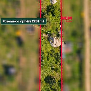 Prodej stavební parcely 2281 m&sup2; Olomouc