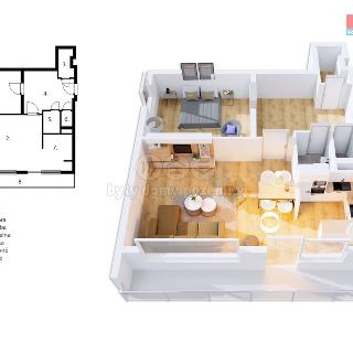 Prodej bytu 2+1 49 m² Vlašim, Jana Masaryka