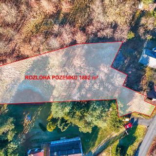 Prodej stavební parcely 1 882 m² Milíkov