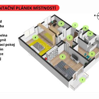 Prodej bytu 3+1 81 m² Bystřice nad Pernštejnem