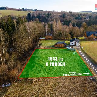 Prodej stavební parcely 1 543 m² Nekoř