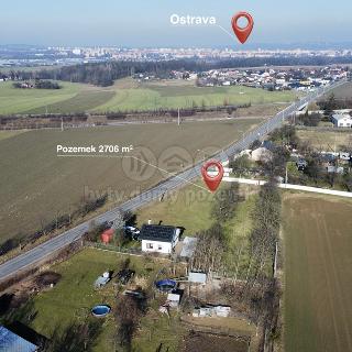 Prodej stavební parcely 2 706 m² Ostrava