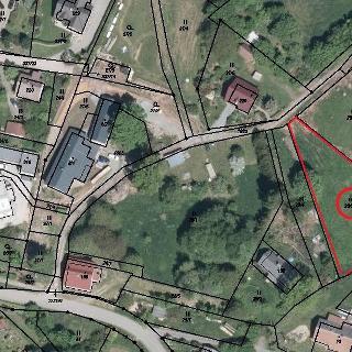 Prodej stavební parcely 1 599 m² Dobřany