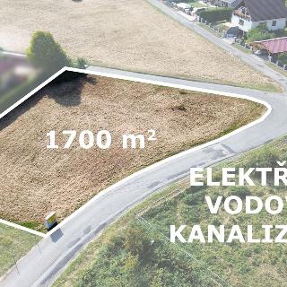 Prodej stavební parcely 1 700 m² Příbram