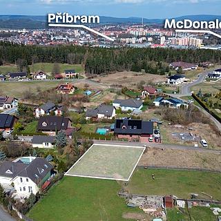 Prodej stavební parcely 800 m&sup2; Příbram