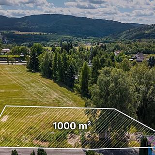 Prodej stavební parcely 1000 m&sup2; Liberec