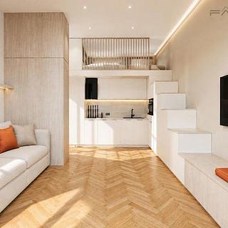 Pronájem bytu 1+kk, garsoniery 28 m&sup2; Praha