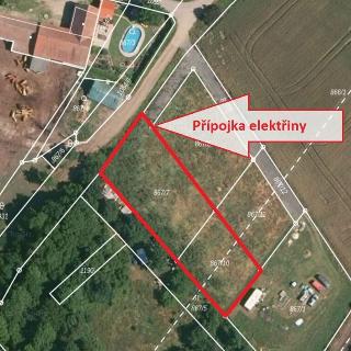 Prodej stavební parcely 1 351 m² Radošovice