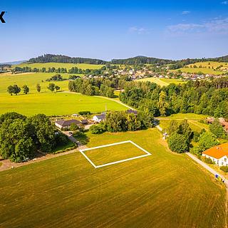 Prodej stavební parcely 900 m&sup2; Omlenice